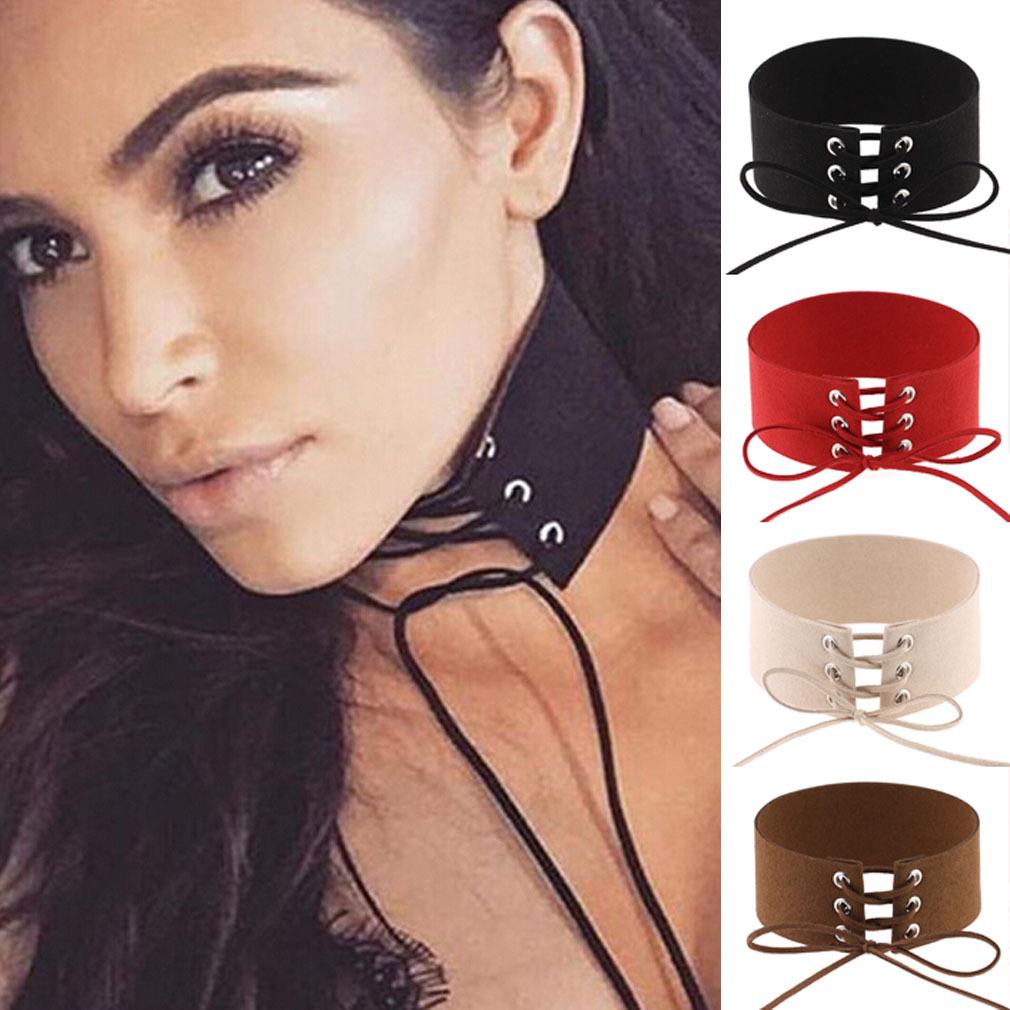 

European and American Gothic Retro Velvet Choker Necklace розовый