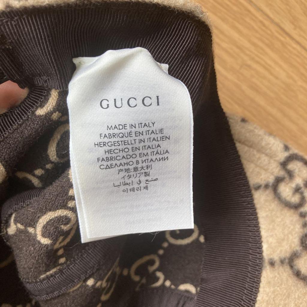 [USED] Authentic GG wool baseball cap