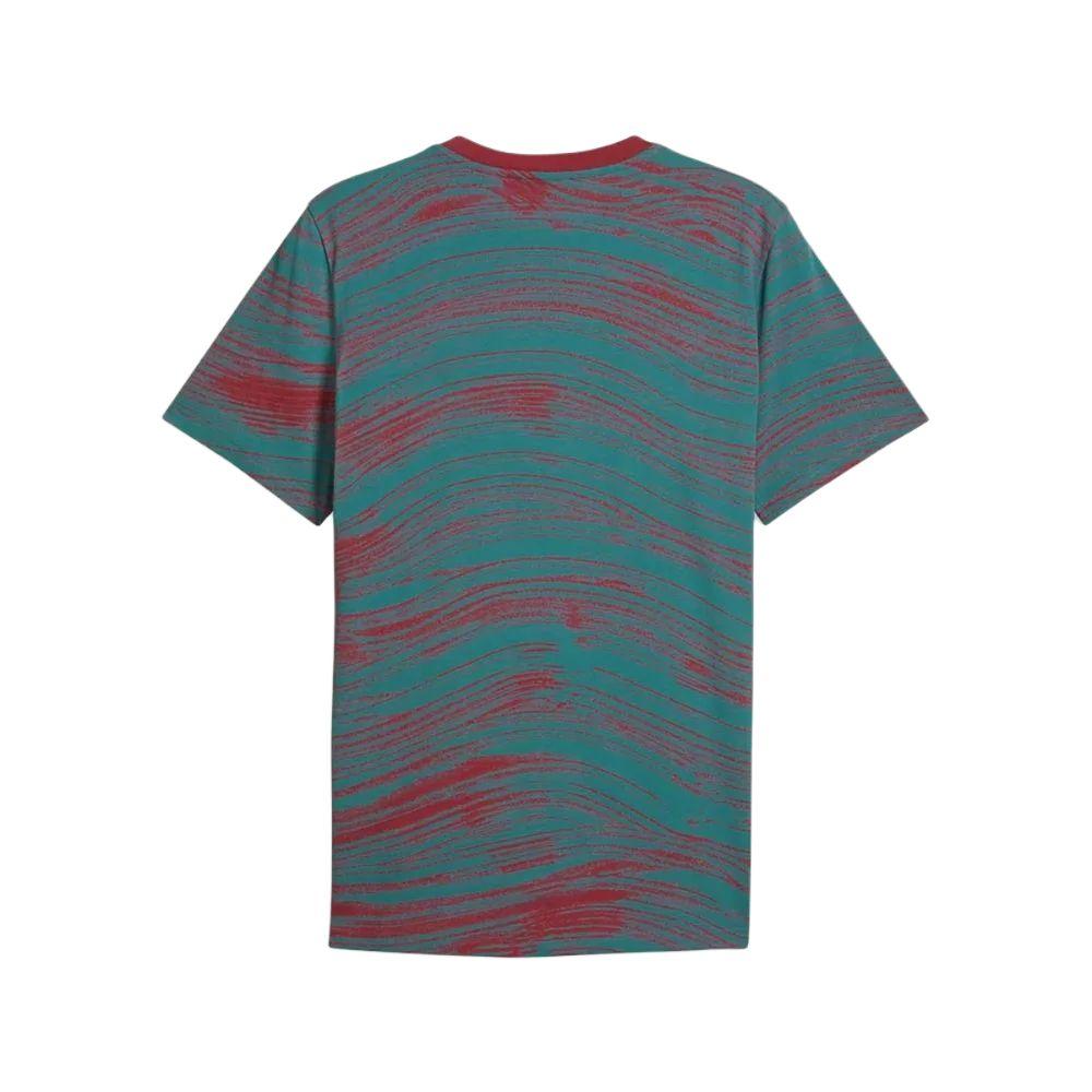 Puma Ftbculture Portugal Camiseta Masculina Gola Redonda Manga Curta Tops 784820-30