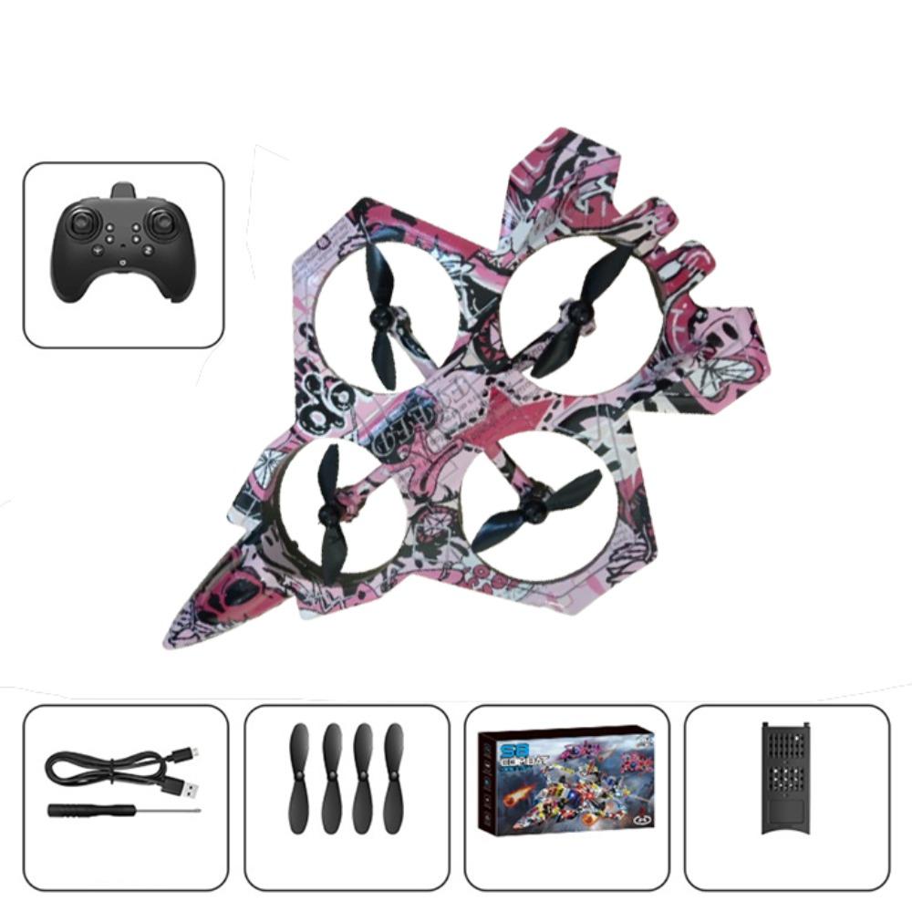 EPP Foam Four Motor Helicopter Toy Rechargeable RC Hobby Jet Plane  Parent-child Interaction