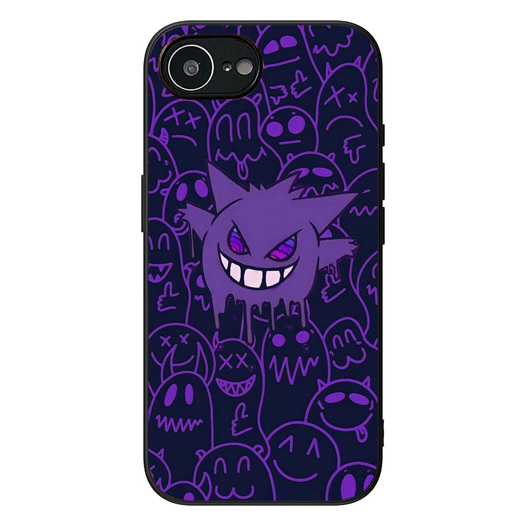 Cover for Xiaomi Poco F7 F6 F8 Ultra F5 X7 X6 X5 X3 NFC M7 M6 Pro C85 C75 C65 C71 C61 Phone Case P-Pokemons GO Gengar P-Pikachus