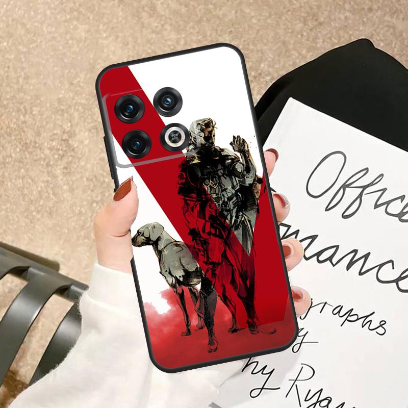 Game Metal Gear Solid Funda For Oneplus 10 9 8 Pro Ace 8T 9R 10T Case For Oneplus Nord N10 N20 N300 CE 2 Lite