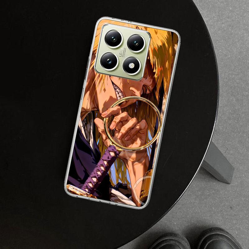 Bleach Shinji Hirako Phone Case Cover for Xiaomi Redmi Note 15 14 13 12 11 Pro Plus 14S 12S 11S 11T 11E 10S 10 Customized Fundas