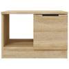 Coffee Table Sonoma Oak 50x50x36 cm Particle Board
