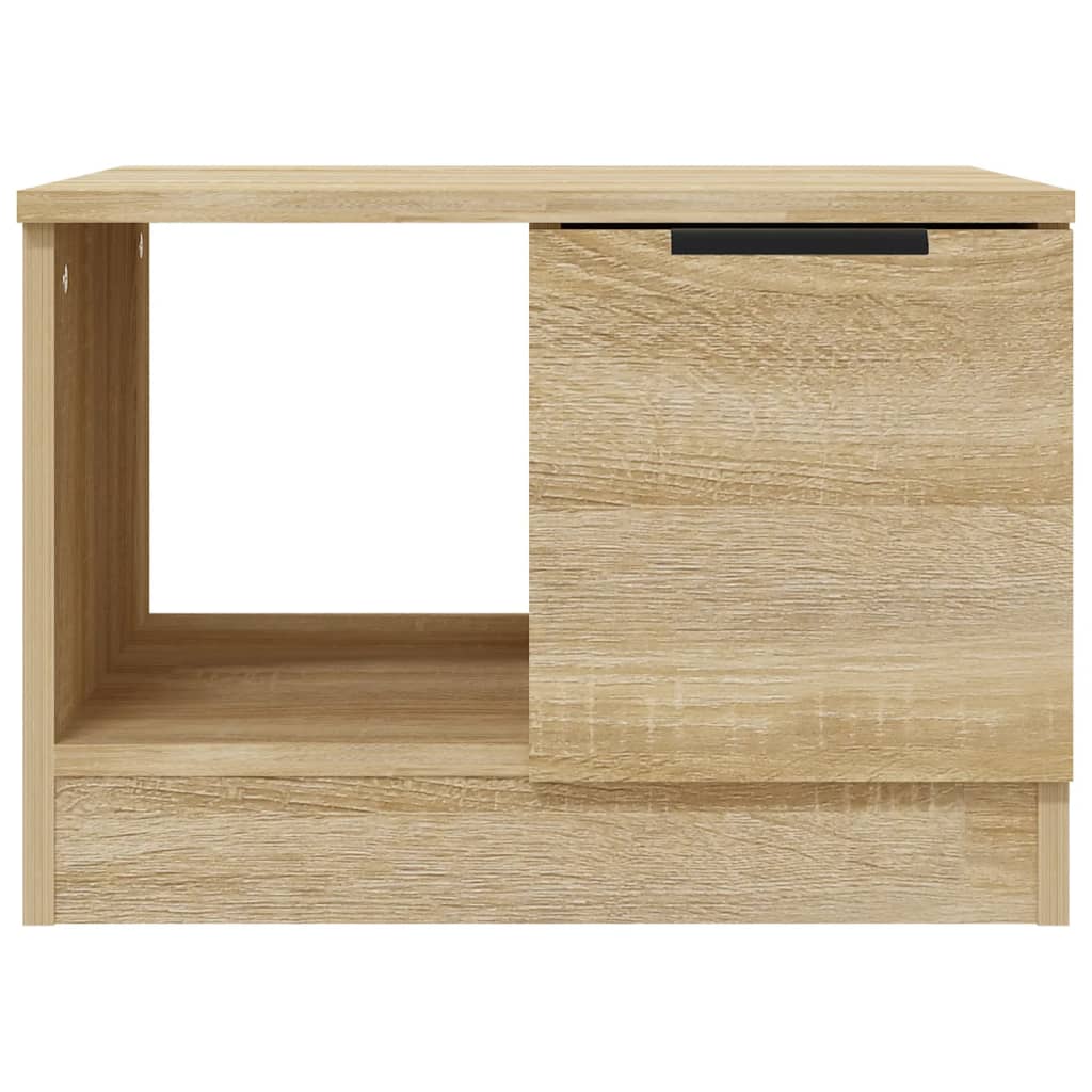 Coffee Table Sonoma Oak 50x50x36 cm Particle Board