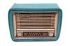 Decorative Metal Radio with Piggy Bank