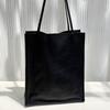 Simple To Go Tote Shopping Bag Inside and Outside Full Leather Sheepskin Leather Women's Bag Large Capacity Tote Bag Handbag Bag