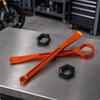 2 Pieces Tire Lever with Hex Socket Aluminum for Adventure Riders