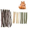 Hamster Chew Toy Set Safe Non Toxic Apple Branch Grass Stick Sweet Bamboo Mixed Molar Sticks