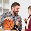 Tichý basketbalový driblingový míč pro vnitřní použití, bezhlučný tréninkový míč na dribling, bezpečný bezhlučný driblingový basketbalový míč k narozeninám, Velikonocům