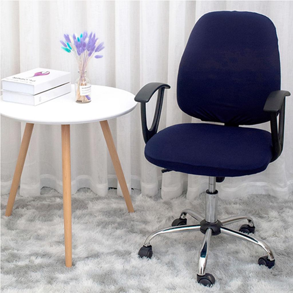 Universal Office Chair Cover Split Armchair Cover Stretch Computer Chair Slipcovers Removable Seat Protector Case Home Decor
