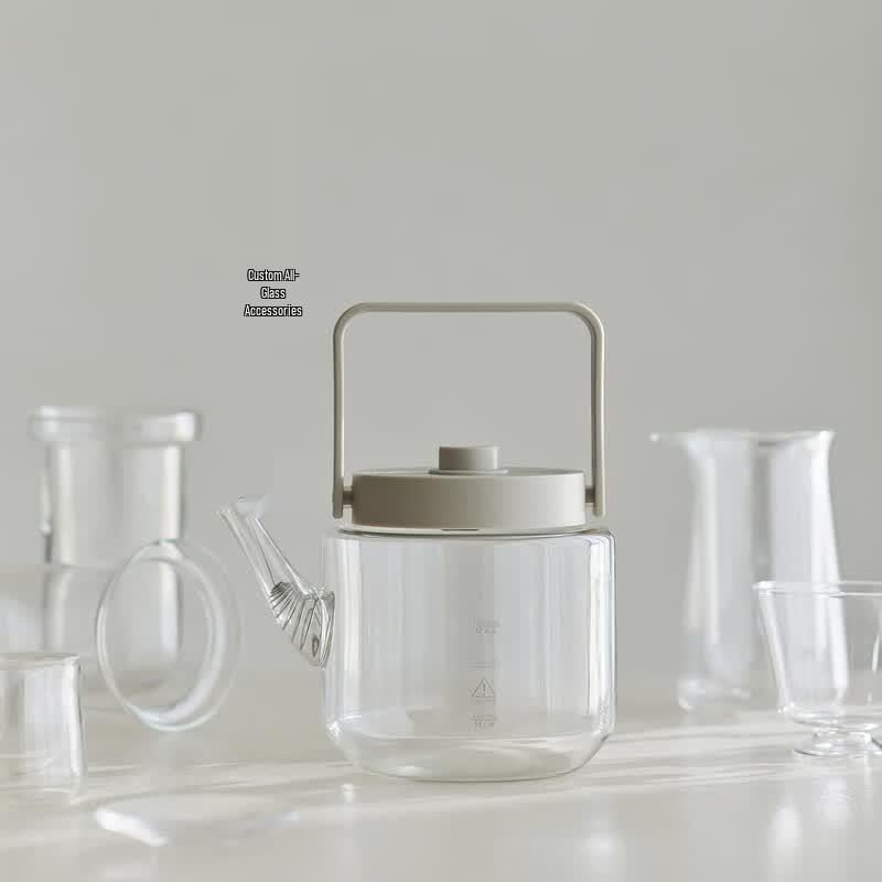Olayks All-Glass Multi-Functional Health Tea Maker Pot CN plug (adapter included)
