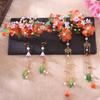 Pearl Hanfu Hair Stick Tassel Flower Hair Comb Exquisite Chinese Style Hairpin Set  Women