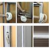 9mm x 15mm Self-adhesive Anti-dust Brush Strip for Movable Windows and Doors (White)