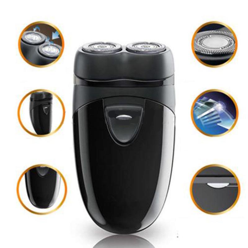 Professional Mens Cordless Electric Shaver Razor Beard Hair Clipper Black