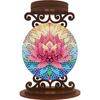 Animals Diamond Painting Candle Holder Ornaments Aromatherapy Candle Holder 5D DIY Diamond Art Mini Candle Holder for Home Decor