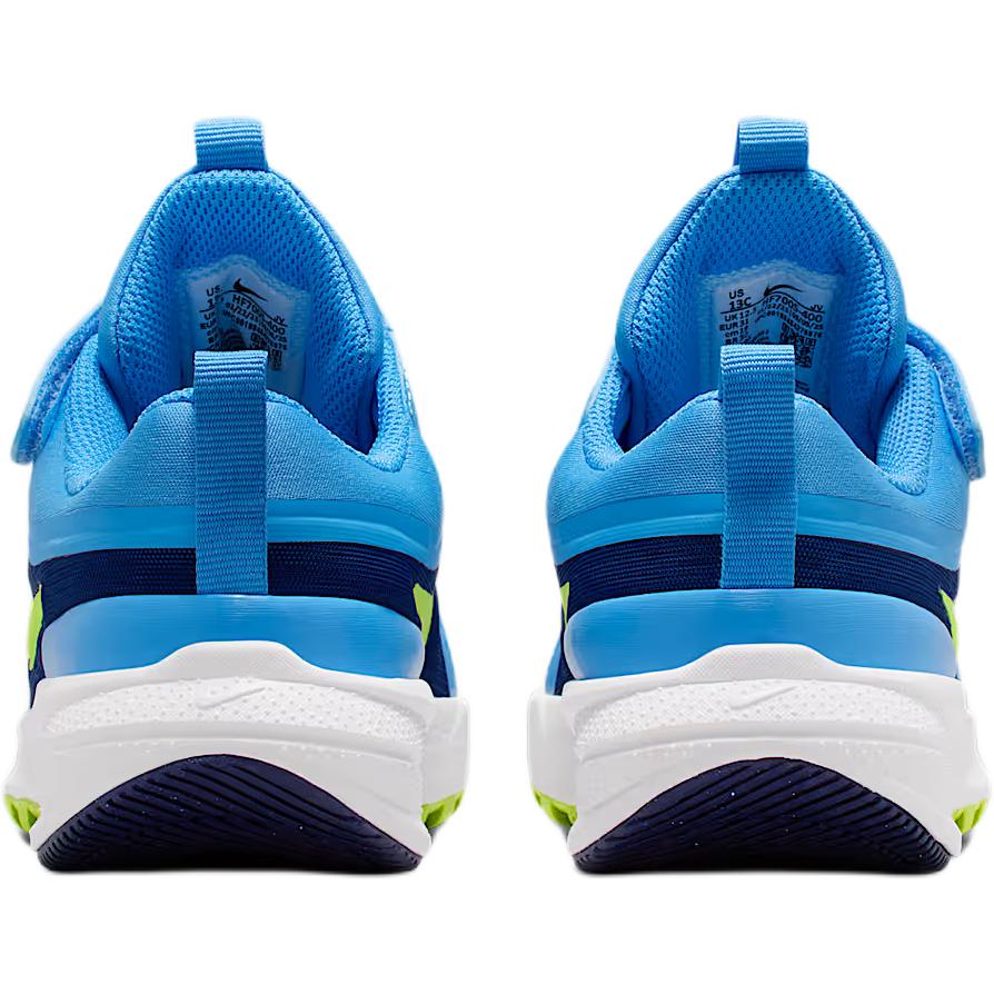 Nike Star Runner 5 PS University Blue Volt Kids Sneakers Blue-Void Football-Grey HF7005-400