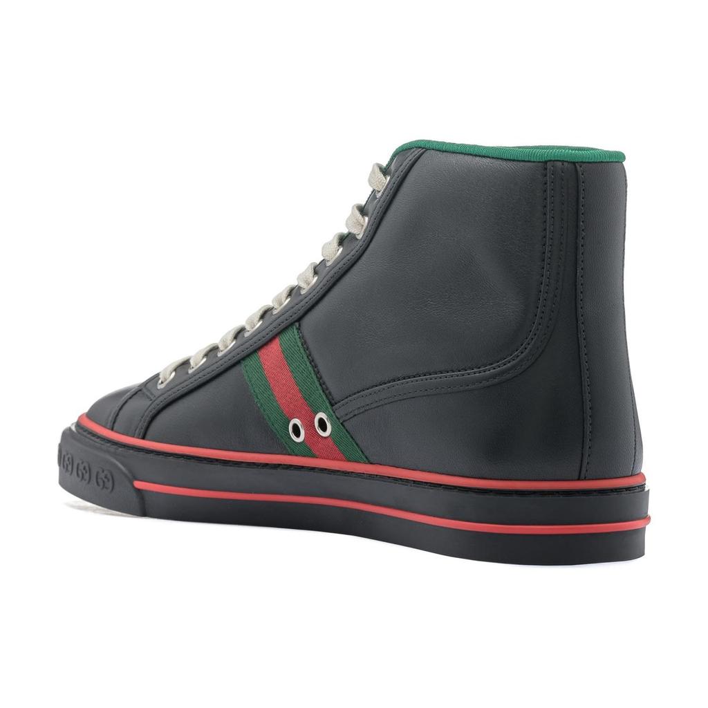 Gucci Tennis 1977 High 'Black Red Green' 644734 17L20 1074