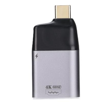 TypeC To HDMultimedia Interface Adapter with Power Port Portable Durable 4K Resolution TypeC Adapter
