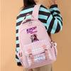 New Anime Cartoon K-Pop Printed Large Capacity Backpack for Teenger Student Girl Boy Schoolbag Bookbag Women Waterproof Travel Bag Mochila Kid Gift