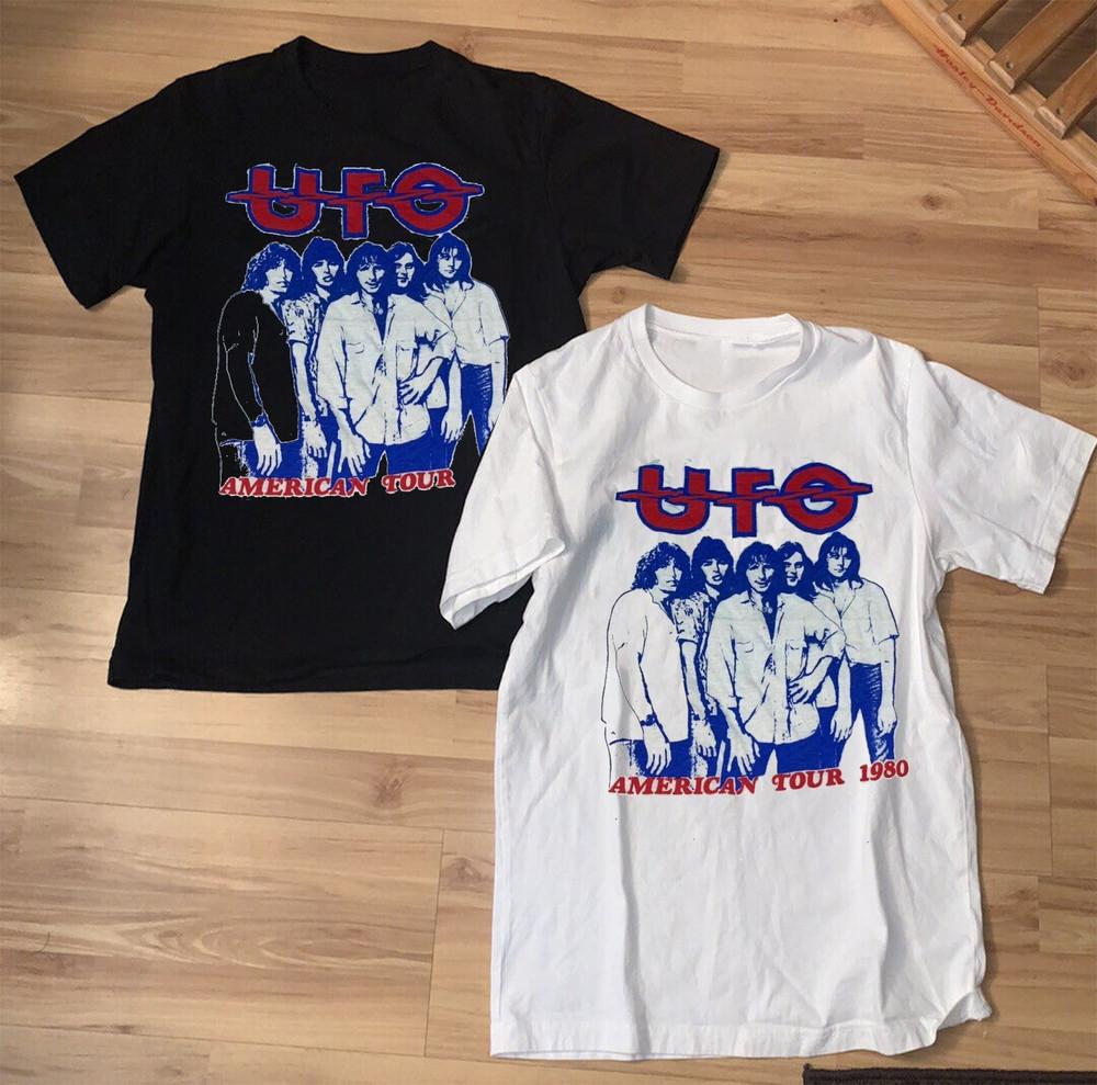 

Vintage UFO 80 SHIRT ROCK TOUR SINGLE T Shirt Size S M L 234XL LEN28 Unisex T-Shirt XXL