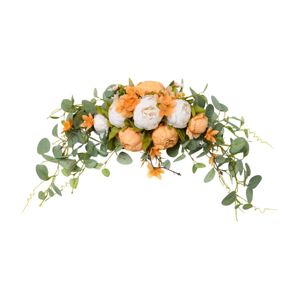 Artificial Flower Door Lintel Mirror Table Flower Hanging Decoration