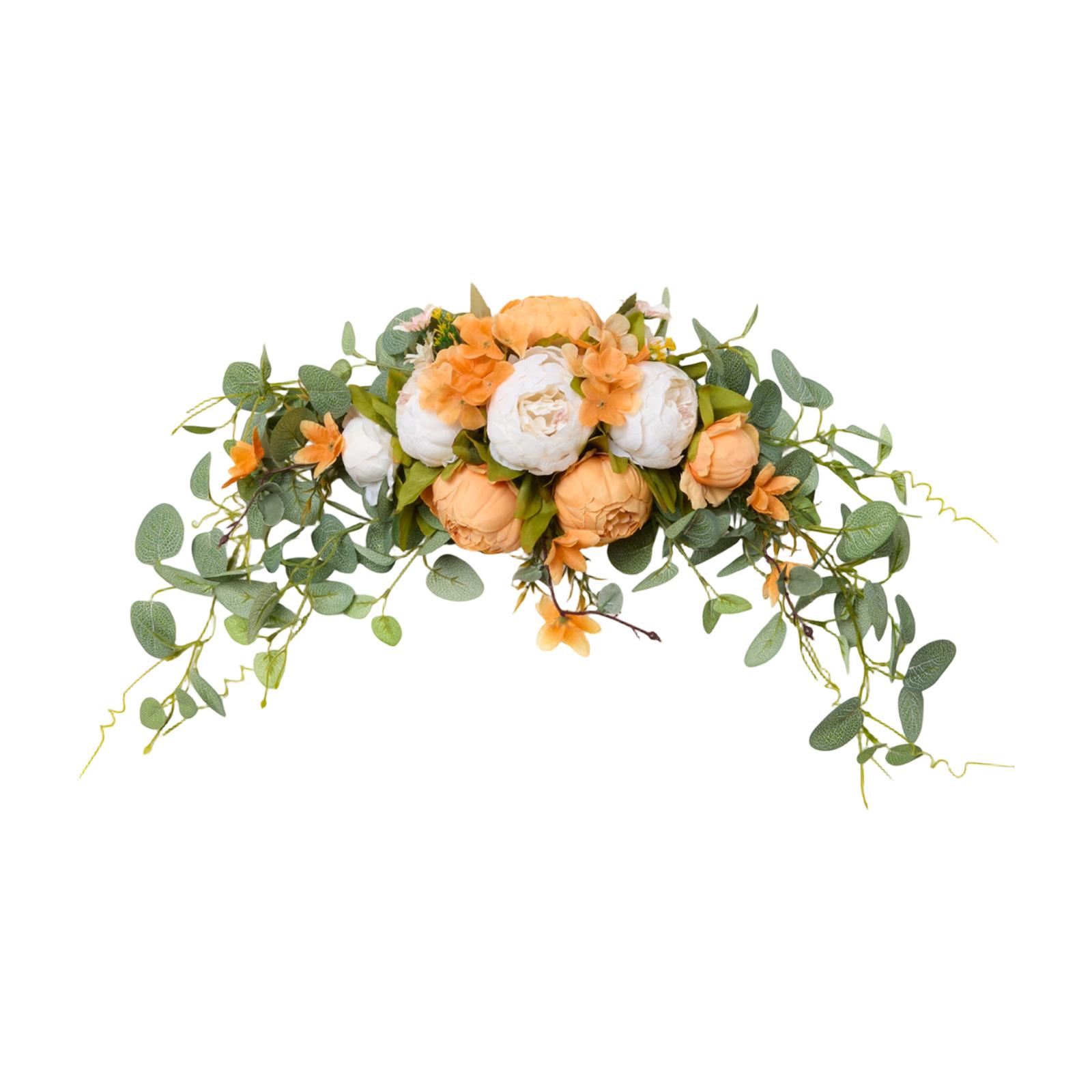 

Artificial Flower Door Lintel Mirror Table Flower Hanging Decoration One Size