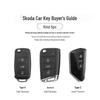 Compatible Key Cover for Skoda Rapid, Fabia, Kamiq, Karoq, Kodiaq