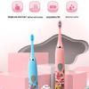Wisdent Kids Cartoon Electric Toothbrush with Soft Bristle Brush Head - Portable, Fun USB Model