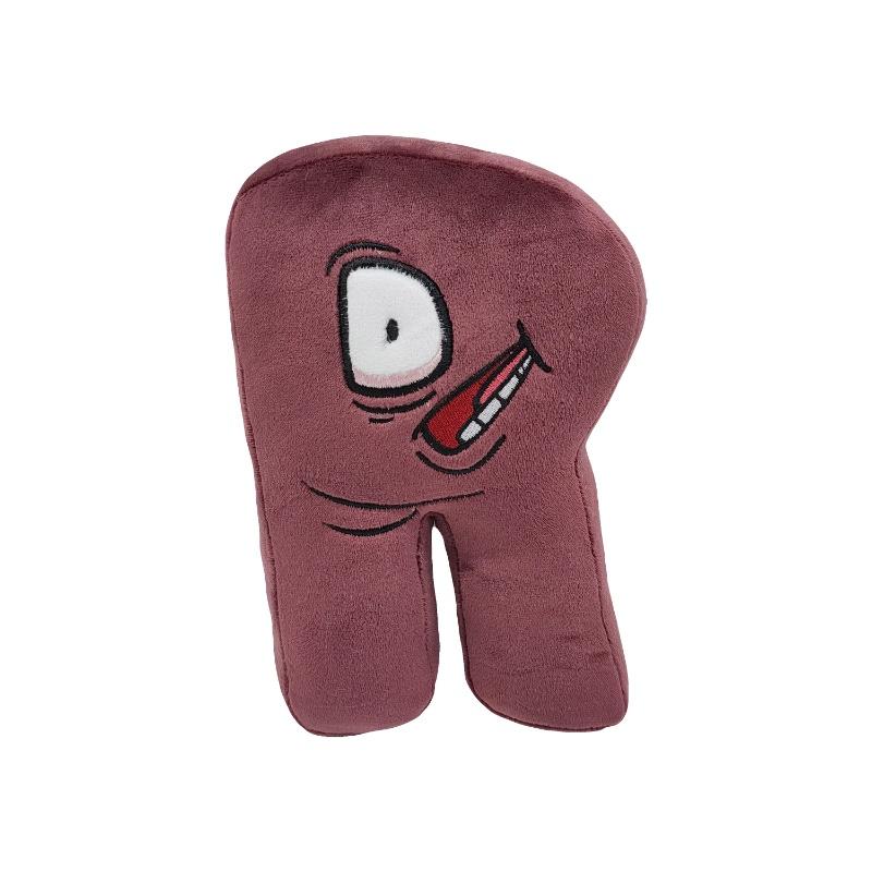 Alphabet Lore But Are Plush Toy Stuffed Animal Plushie Doll Toys Gift for Kids Children (F) Alphabets Alphabet Lore Stuffed Doll PreschoolEducational