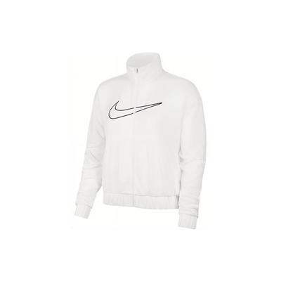 Dri-FIT Swoosh Run Logo Print Zip Collar Jacket Spring Women Jackets White DQ6384-100