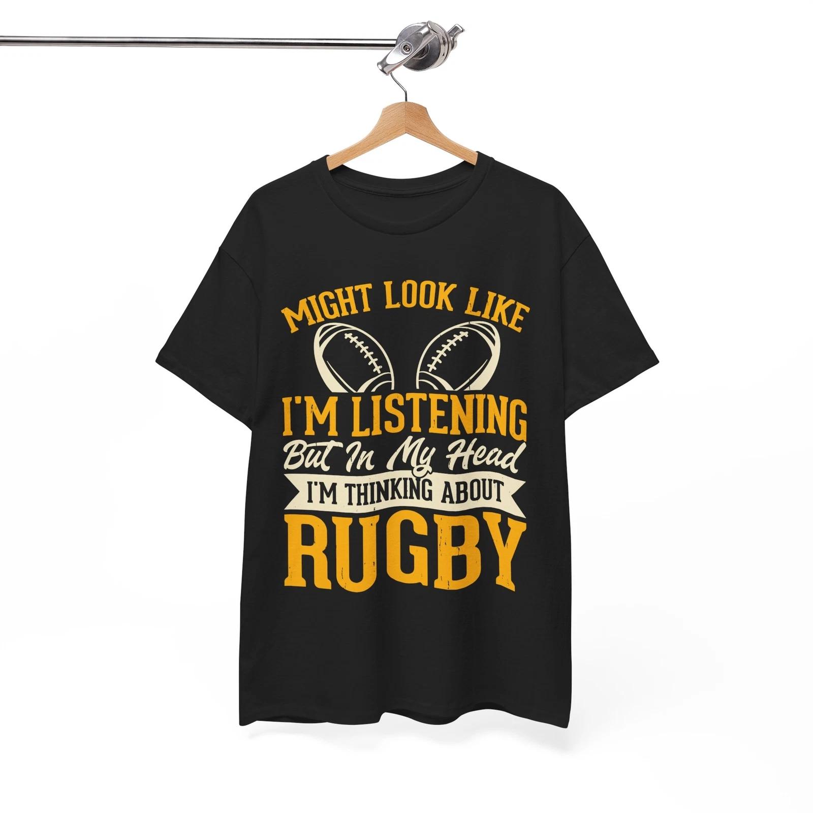 Funny Rugby T-Shirt | I Can’t, I Have Rugby Tee | Great Player Gift Idea L