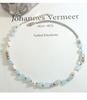 Bohemian Light Luxury Freshwater Pearl & Blue Natural Stone Necklace