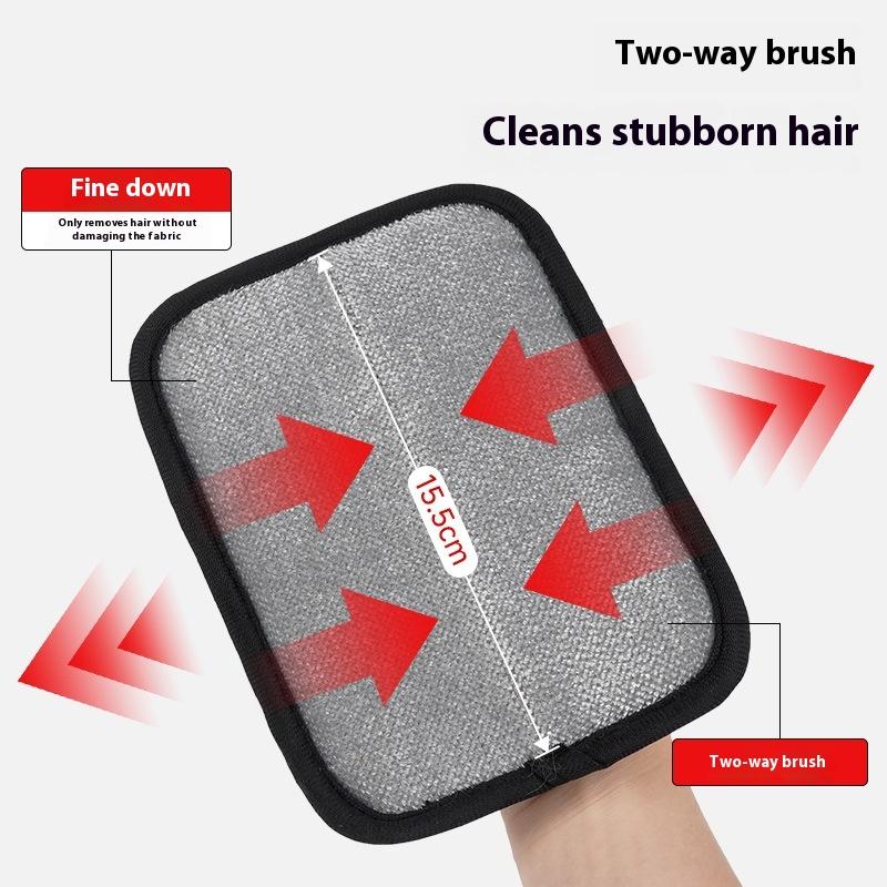 Static Pet Hair Removal Gloves Reusable Electrostatic Cat Dog Hair Remover Grooming Gloves Brush Tool For Couch Carpet Car Seat