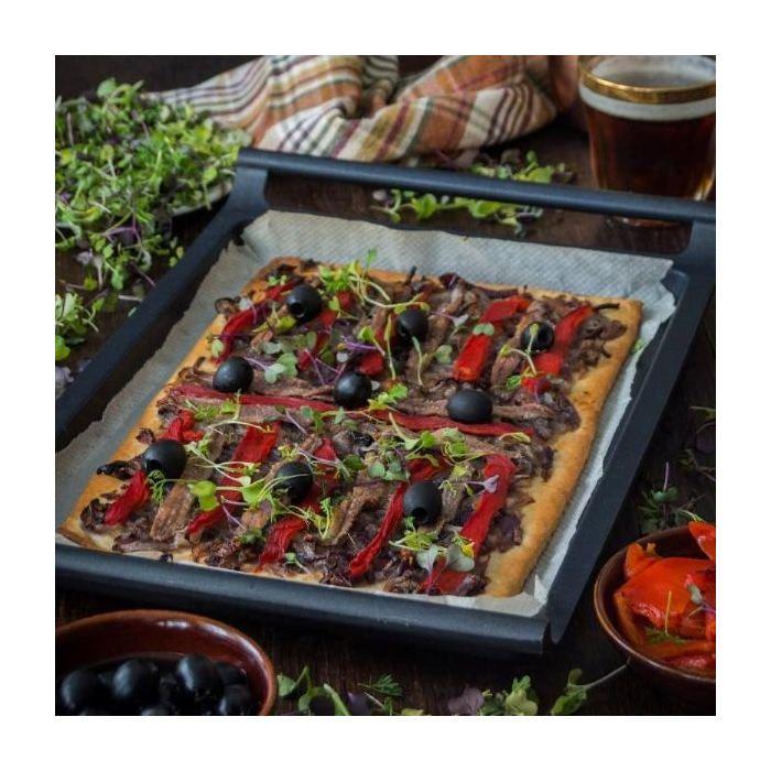 Grill - Effektiv - Aluminiumguss - Glatte Platte - Antihaftbeschichtet - Induktion