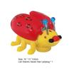 Electric Ladybug Toys Gentle Music Corrosion Resistant Broken-proof Brain Development Educational Ladybug Toy for Kids