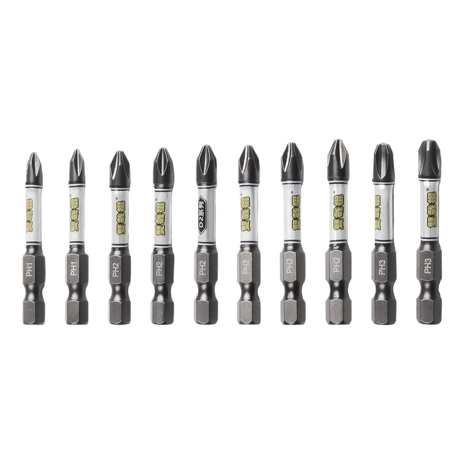 

Многоцелевой набор магнитных бит для отвертки из 14 штук для ударных и крестовых винтов