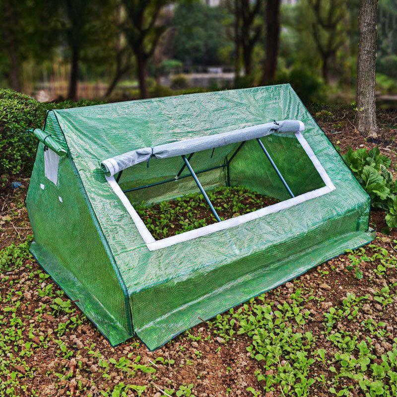 "Outdoor Balcony Greenhouse Insulated Shed for Garden Succulents and Bougainvillea"