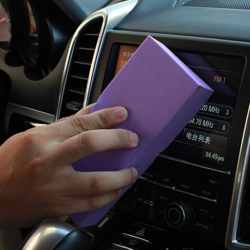 Multipurpose Cleaning Tool Sponge for Automotive Body Windshield and Household Surfaces Efficient Water Absorption Locking Moisture