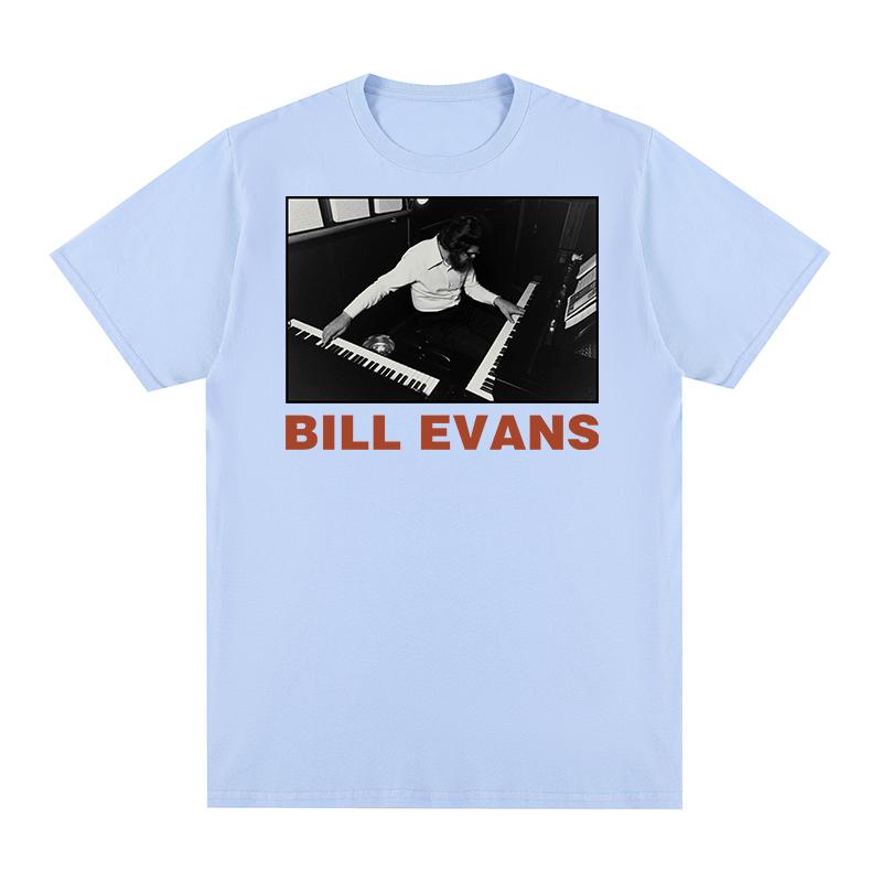 Bill Evans Vintage Tshirt Jazz Music 60s Miles Davis John Coltrane Cotton Unisex Summer Fashion T Shirt New TEE TSHIRT Unisexs Tops