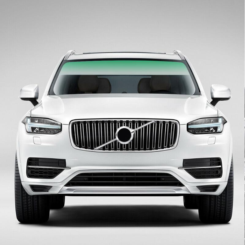 20x135cm Car Top Front Windshield Foil UV Protector Heat Insulation Front Windshield Stickers Sun Shade Car Exterior Accessories