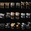 (Gift Box) Men'S Suit French Cuff Buckle Sleeve Spike Cufflinks Cuff Spike Shirt Buckle Cuff Buckle Women'S
