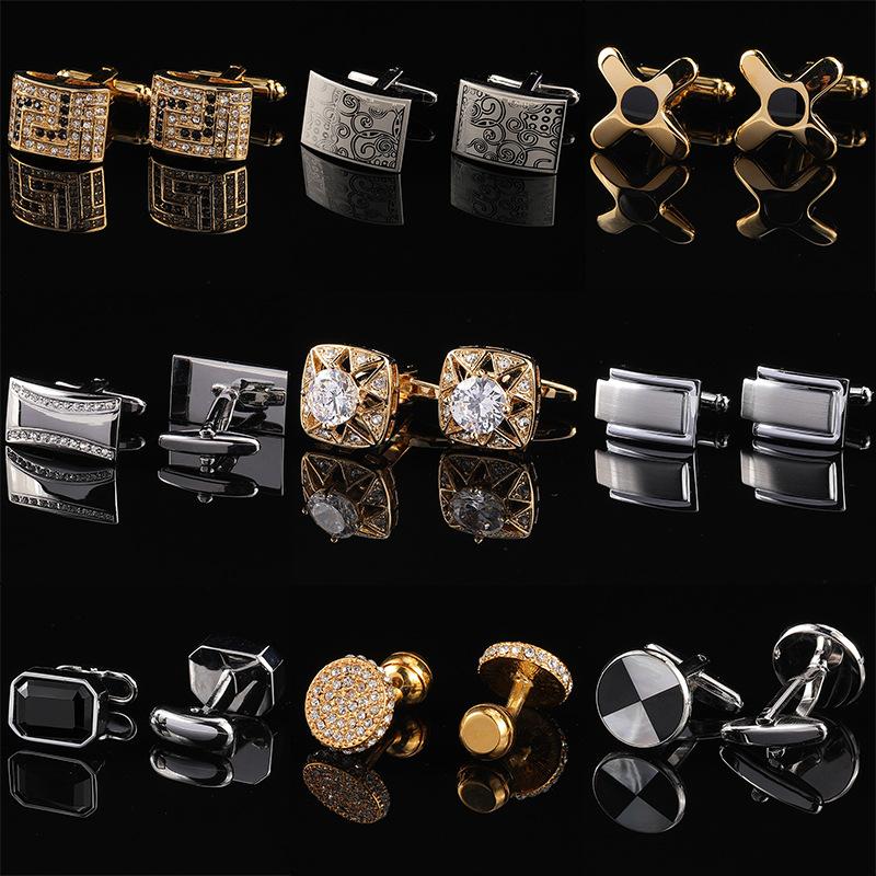 (Gift Box) Men'S Suit French Cuff Buckle Sleeve Spike Cufflinks Cuff Spike Shirt Buckle Cuff Buckle Women'S