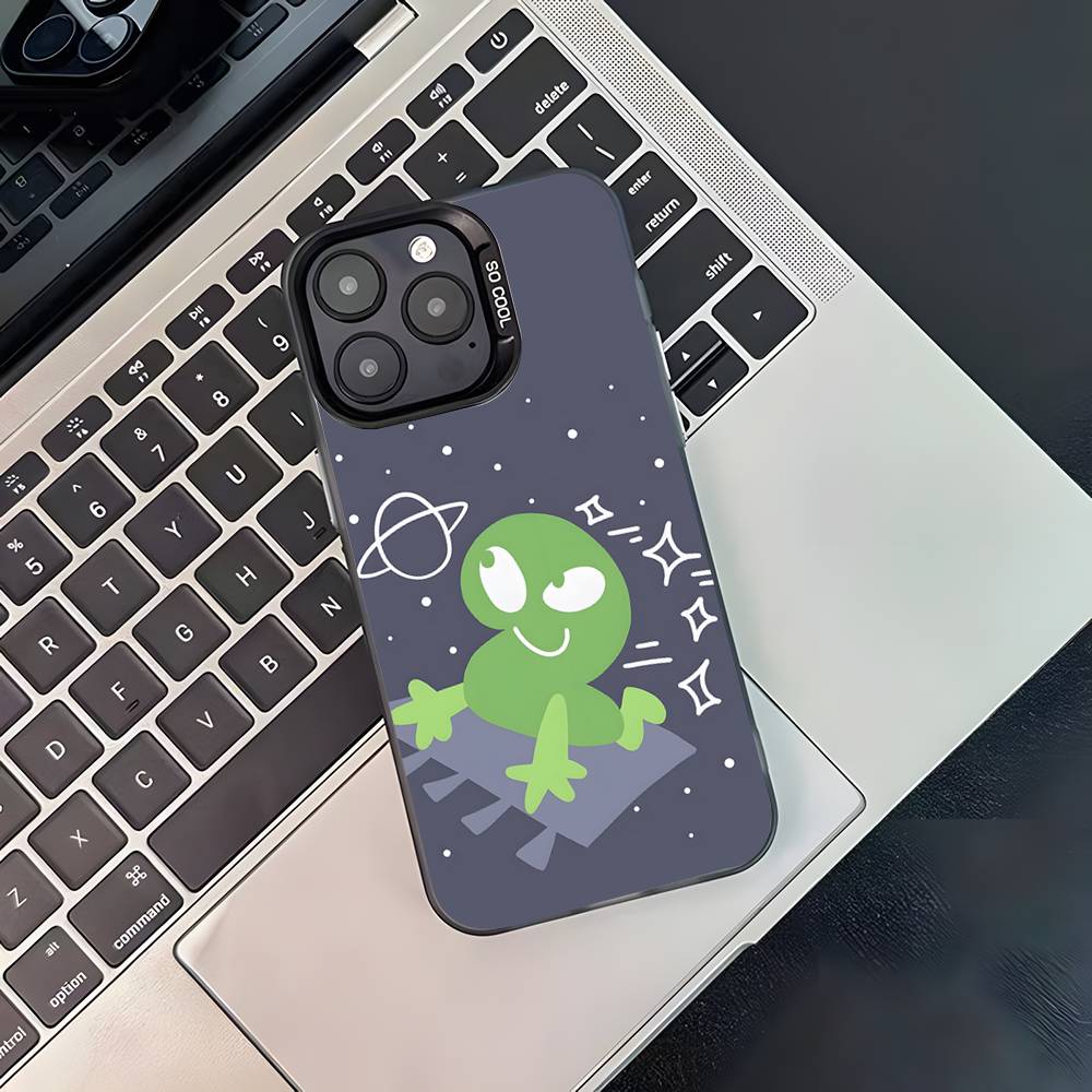 Bfdi Battle For Dream Island Phone Case For iPhone 17,16,15,14,13,12,11,Pro,XS,Max,Plus,Mini,SE4,E Black Matte Shockproof Cover
