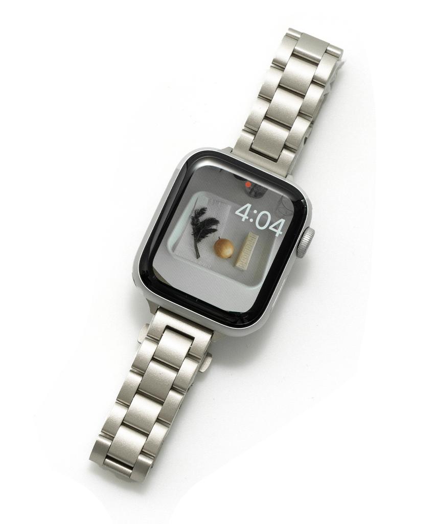 Nuateu [3Kolory] Cienki Metalowy Pasek Kompatybilny Ze Wszystkimi Modelami Apple Watch 11/10/9/8/7/6/5/4/Se3/Ultra 3