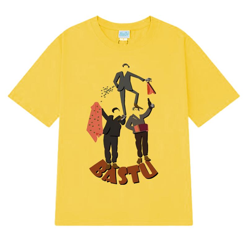 Eurovision 2025 T shirt New Men Women sweden finland KAJ bara bada bastu Graphic short sleeve T-shirts Unisex Casual Cotton Tops