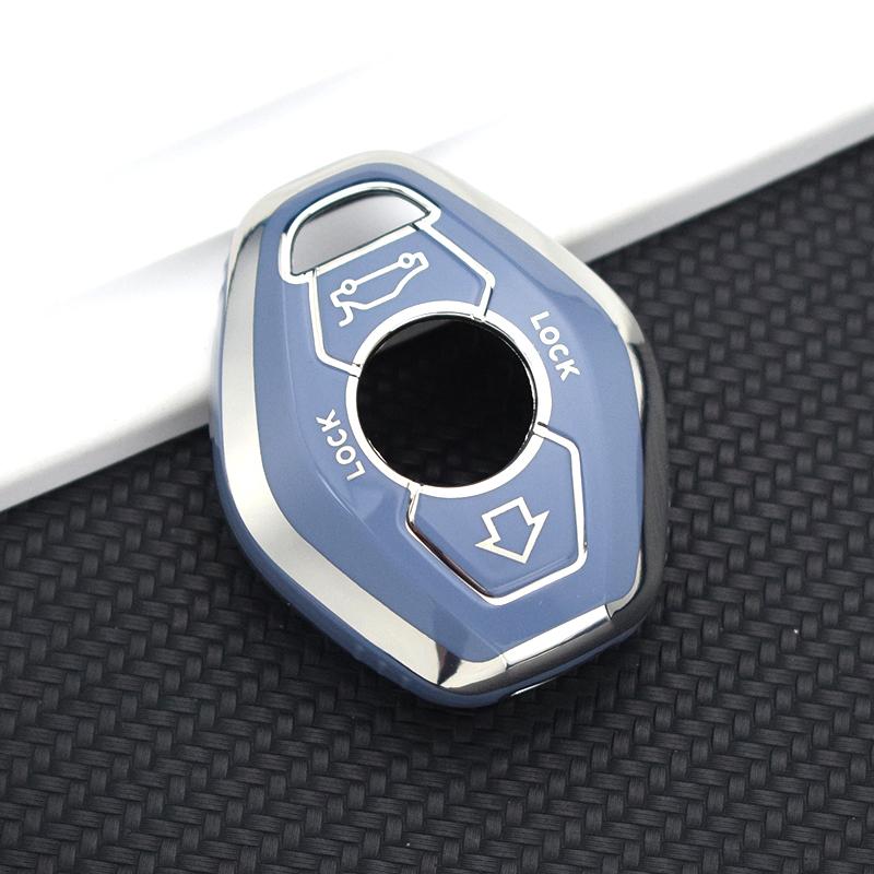 TPU Shell Fob Car Key Case Cover for BMW EWS E38 E39 E46 E83 E53 E60 E63 E61 E64 X3 X5 Z3 Z4 1/3/5/7 Series Keyless Accessories