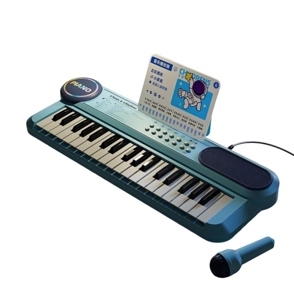 37 Keys Musical Toy Multifunctional Musical Keyboard Kids Piano Keyboard  Early Learning