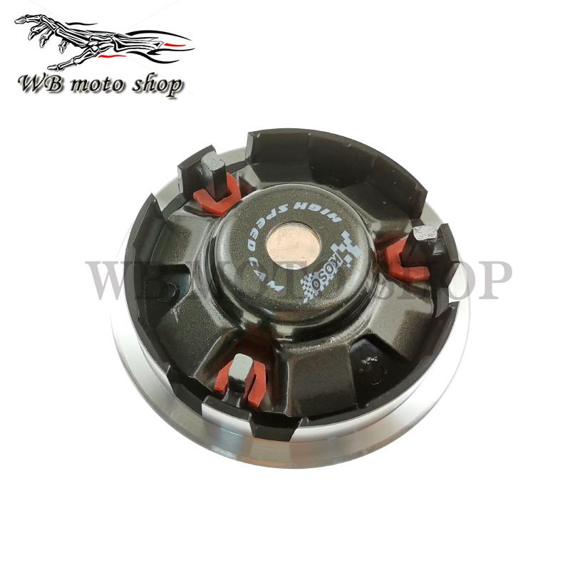 koso High Performance Variator Set with Copper Rollers For Most Chinese 125 150cc GY6 Scooter 152QMI 157QMJ QJ Spare Part