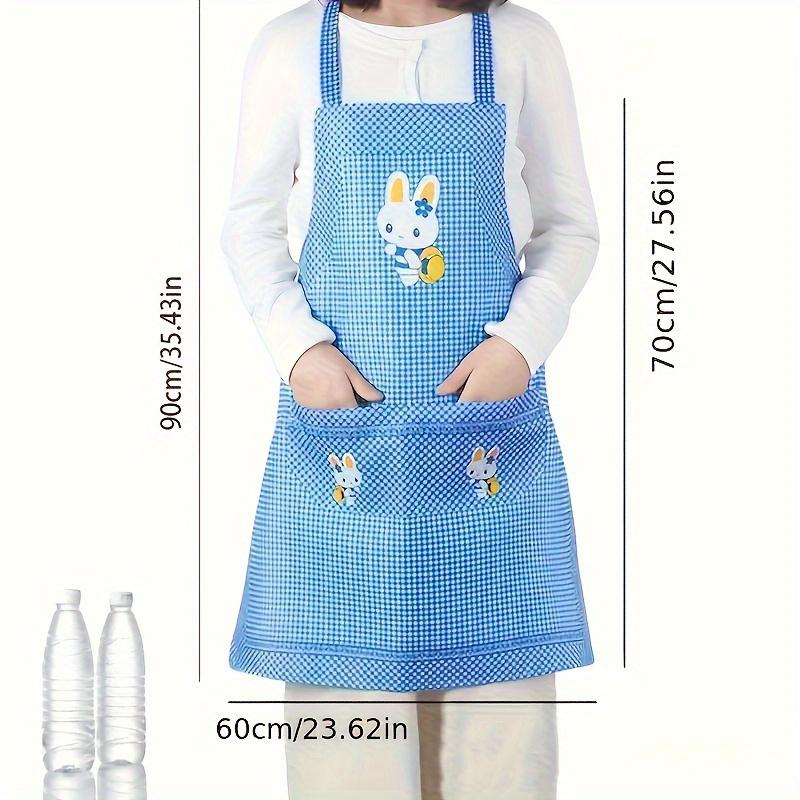 Cooking Apron, Multi-functional Cute Apron with Pocket, Wear and Tear Resistant Apron, Suitable for Chefs, Outdoor Gardening, Cooking, And Baking